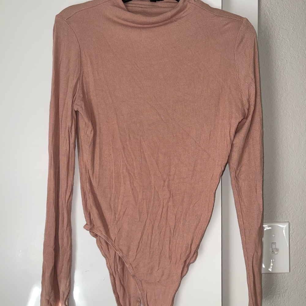 Women's Pink Long Sleeve Top
